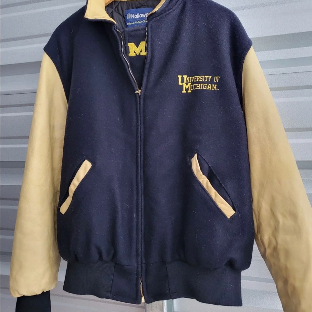 VINTAGE MICHIGAN varsity jacket